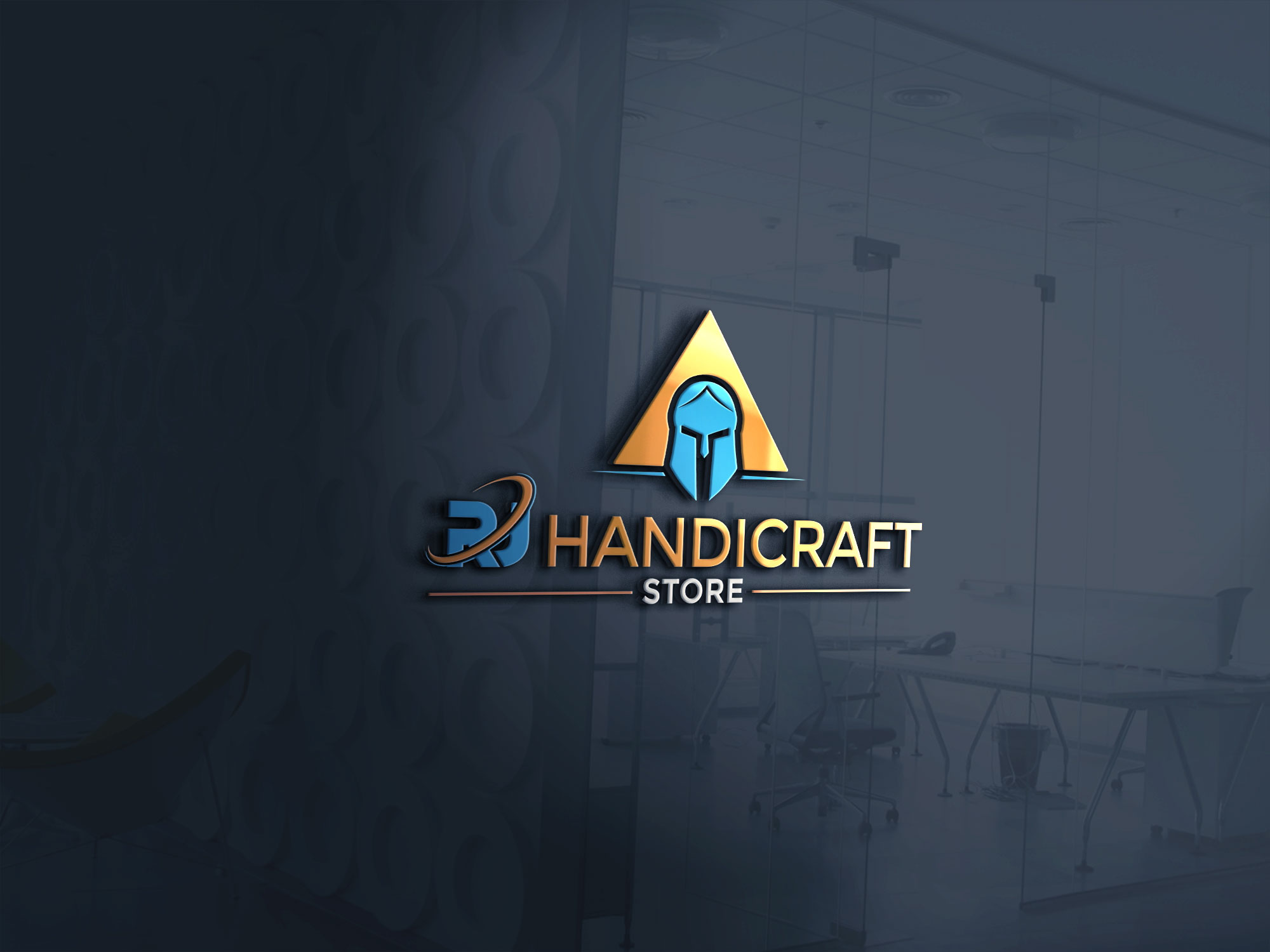 R J HANDICRAFTS STORE logo